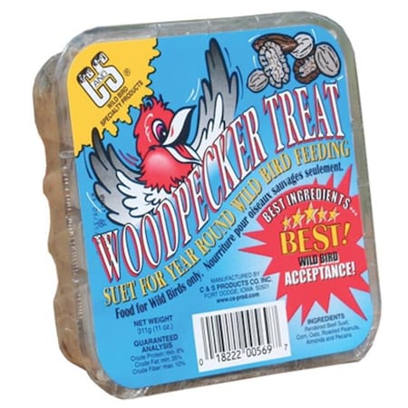 Wetsel C&s Woodpecker Treat Model CS12569 Pack of 12 820205